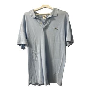 Lacoste Blue Polo Shirt Classic Style